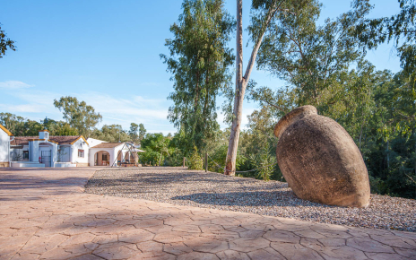 Arriving at your private estate with ample parking space