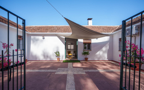 Main door and central courtyard