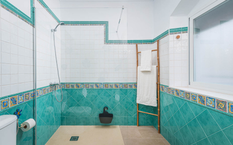 Bathroom 1 (walk-in shower)