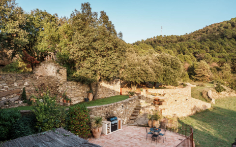 Terraza trasera vista desde la primera planta