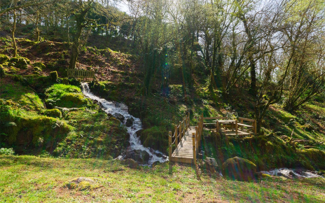 Your own picnic area across the stream