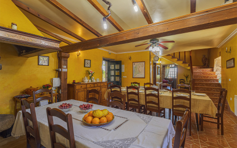 La cocina tiene acceso al jardín