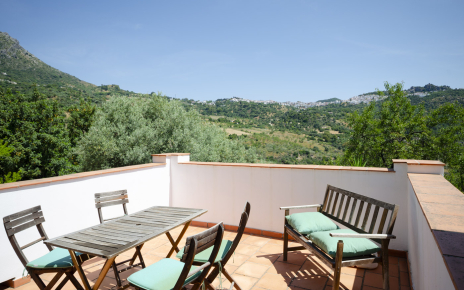 First floor terrace, also with views to Gaucin