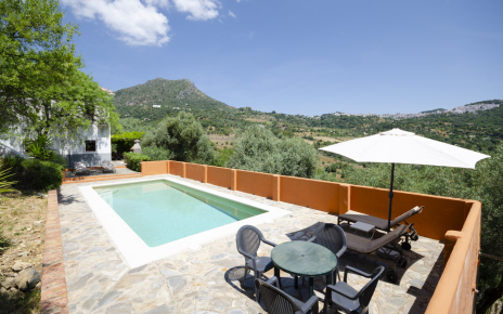 Amazing views to Gaucin village (also vibrant at night time)