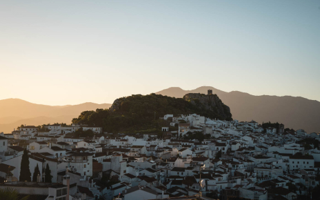 Gaucin village is 10 minutes drive away