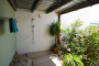 Hot and cold outdoor shower