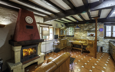 Cocina, salón y comedor en planta baja