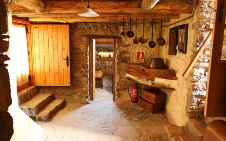 Reception at back of the cottage