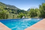 Pool and Grazalema village in the distance