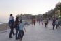 Evening strollers in Sitges on the coast, 45 mins away