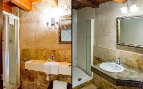 Baños modernos / rústicos