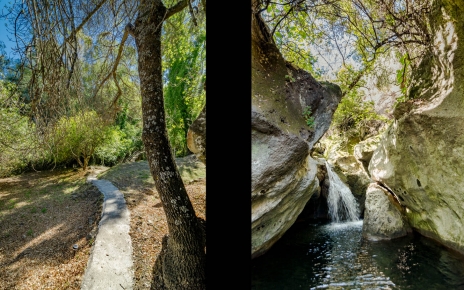 Short walk to the river